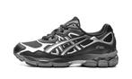 Asics GEL-NYC Black Graphite Grey - maat 40.5 (Sneakers), Verzenden, Nieuw, Sneakers of Gympen, Asics