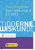 Moderne wiskunde A Examentrainer havo 2011 + examen HAVO, Boeken, Gelezen, Verzenden