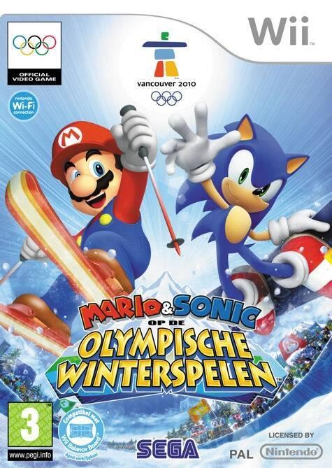 Mario en Sonic op de Olympische Winterspelen  - GameshopX.nl, Spelcomputers en Games, Games | Nintendo Wii, Zo goed als nieuw