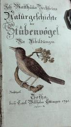 Johann Matthäus Bechstein - Naturgeschichte der Stubenvögel