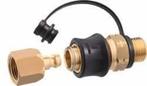 GOK snelkoppeling 1/4 links buiten plug-in x 5/8 flair bi..., Caravans en Kamperen, Ophalen of Verzenden, Nieuw