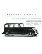 1939 ARMSTRONG SIDDELEY BROCHURE ENGELS, Nieuw, Author