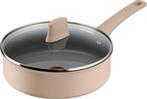 Tefal Revive - Hapjespan - Ø24 cm - Met Deksel - Keramisch, Verzenden, Nieuw