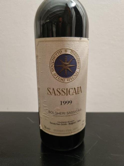 1999 Tenuta San Guido, Sassicaia - Super Tuscans - 1 Fles, Verzamelen, Wijnen