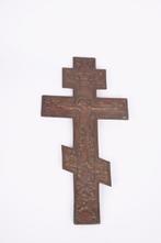 Kruis - Brons - 1800-1850 - Russisch Orthodox kruis