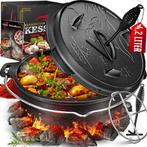 Dutch oven - 4.2 liter - gietijzeren pan met deksel -, Huis en Inrichting, Keuken | Potten en Pannen, Verzenden, Nieuw