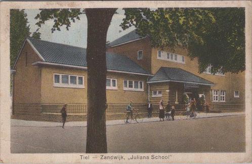 TIEL - Zandwijk, Juliana School, Verzamelen, Ansichtkaarten | Nederland, Verzenden