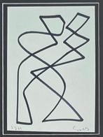 Siep Van Den Berg (1913-1998) - Tango - one line drawing, Antiek en Kunst