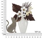 IJZEREN WANDPANEEL KAT CM 54,6X8,9X59,7, Huis en Inrichting, Ophalen of Verzenden, Nieuw