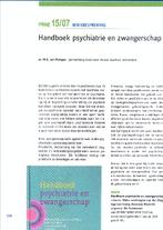 Handboek psychiatrie en zwangerschap 9789058982698, Boeken, Zo goed als nieuw