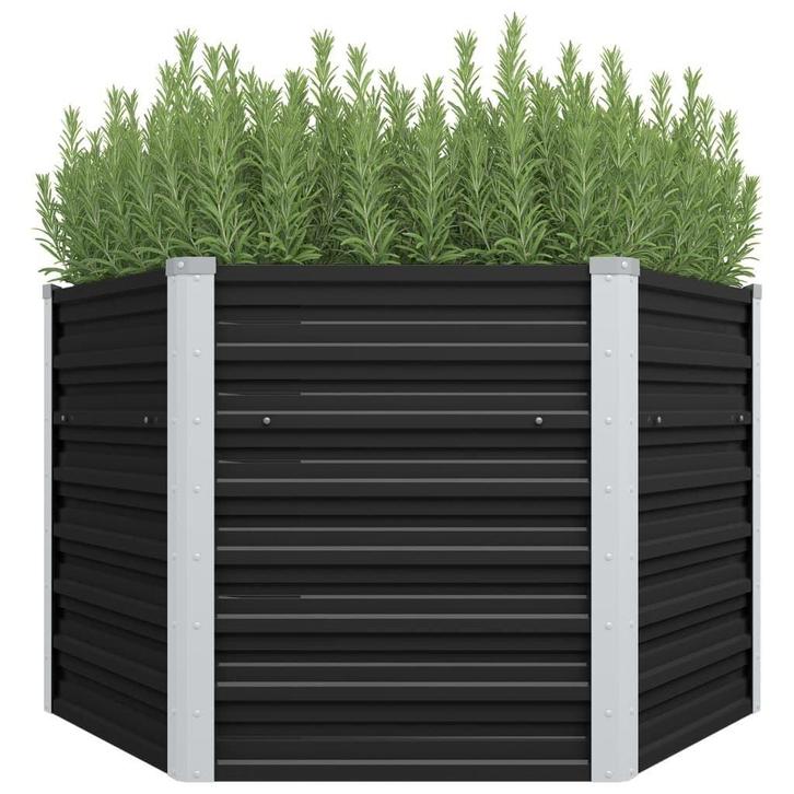 Gegalvaniseerd Staal Plantenbak | Gebruikt | 35% Korting, Tuin en Terras, Bloembakken en Plantenbakken, 60 cm of meer, 100 cm of meer