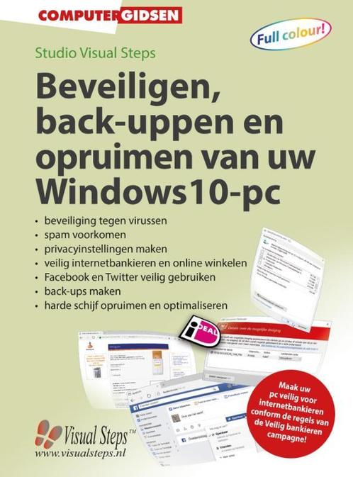 Beveiligen, back-uppen en opruimen van uw Windows 10-pc, Boeken, Informatica en Computer, Gelezen, Verzenden
