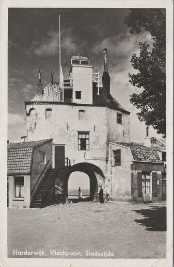 HARDERWIJK - Vischpoort, Stadszijde, Verzamelen, Ansichtkaarten | Nederland, Verzenden