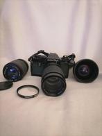 Contax 137 MD Quartz + Carl Zeiss Sonnar 135/2.8 + Sigma, Nieuw