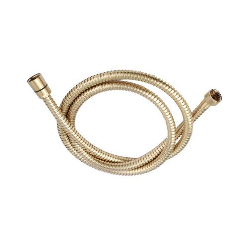Doucheslang BWS Metalen 150 cm Geborsteld Messing Goud, Doe-het-zelf en Verbouw, Sanitair, Kraan, Nieuw, Ophalen of Verzenden