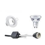 Voordeelset: LED Spot Set - GU10 Fitting - Inbouw Rond - Mat, Huis en Inrichting, Metaal of Aluminium, Nieuw, Ophalen of Verzenden