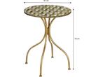 Mica Decorations Alanza Bistrotafel - H76 x Ø61 cm - Metaal, Verzenden, Nieuw