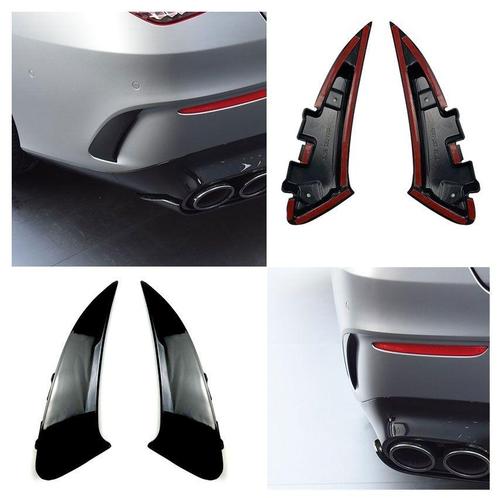 AMG Aero Look Achterbumper Vinnen voor Mercedes Benz CLA Kla, Auto diversen, Tuning en Styling, Ophalen of Verzenden