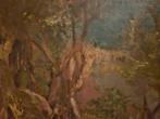 Franse school (XX) - Nocturno en el Bosque, Antiek en Kunst
