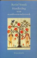 Handleiding stamboomonderzoek 9789061002857 Roelof Vennik, Boeken, Gelezen, N.v.t., Roelof Vennik, Verzenden