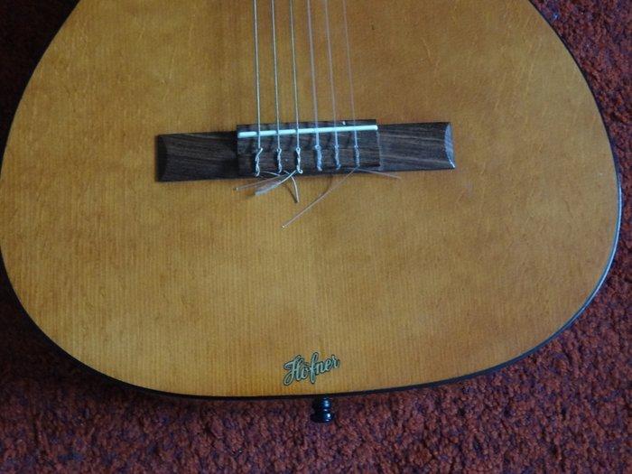 Höfner - - Akoestische gitaar - Duitsland - 1970 (Zonder, Muziek en Instrumenten, Snaarinstrumenten | Gitaren | Akoestisch