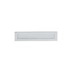 Intersteel Briefplaat met veer - chroom, Verzenden, Nieuw