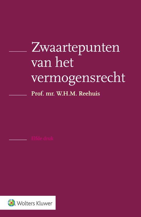 9789013148596 Zwaartepunten van het vermogensrecht, Boeken, Studieboeken en Cursussen, Zo goed als nieuw, Verzenden