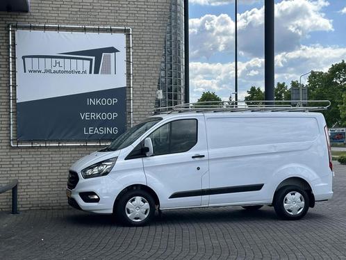 Ford Transit Custom 280 2.0 TDCI L1H1 Trend*NAVI*CRUISE*HAAK, Auto's, Bestelauto's, Lease, Zwart, Handgeschakeld, Wit, Financial lease