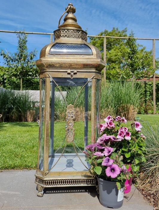 Lantaarn - Glas, Metaal, Antiek en Kunst, Kunst | Designobjecten