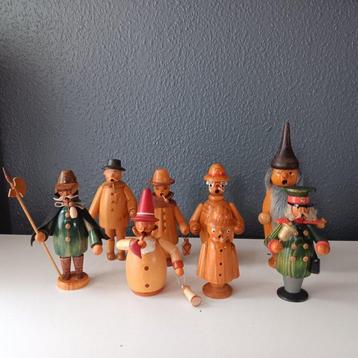 Kerstbeeldje ornament Erzgebirge DDR (8) - Räuchermann - beschikbaar voor biedingen