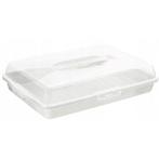 Lock & Fresh Rechthoekige Taartdoos 45 cm – Cake Bewaarbox, Ophalen of Verzenden, Nieuw