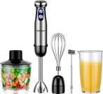 2dekans | Safecourt Kitchen Staafmixer Set - 5 in 1, Ophalen of Verzenden