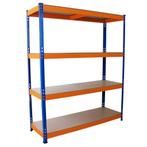 Stellingkast Opbergrek Metaal - 150x50x180 cm - 100%, Zakelijke goederen, Kantoor en Winkelinrichting | Magazijn, Stelling en Opslag
