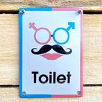 Genderneutraal toilet, Verzamelen, Merken en Reclamevoorwerpen, Verzenden, Nieuw