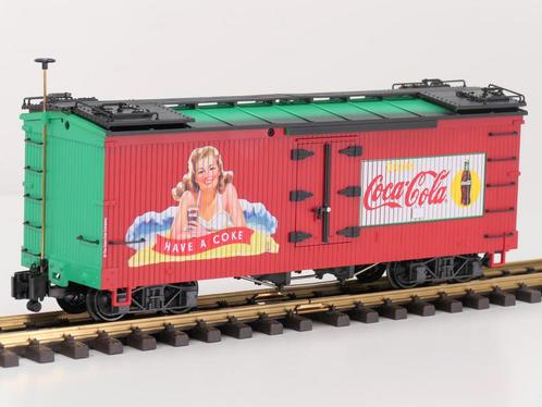 LGB 43723 Coca-Cola® Kühlwagen (Goederenwagons Standaard), Hobby en Vrije tijd, Modeltreinen | Overige schalen, Overige typen