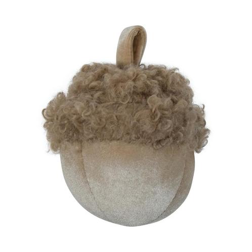 decoratie fluweel eikel creme 15cm*, Huis en Inrichting, Woonaccessoires | Overige, Verzenden