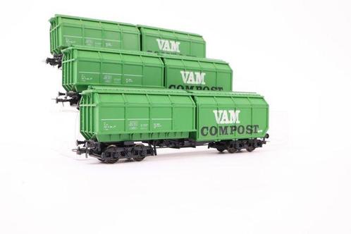 Roco H0 - 4368 - Modeltrein goederenwagon (4) - Set met vier, Hobby en Vrije tijd, Modeltreinen | H0