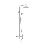Showerpipe HansGrohe Vernis Blend Chroom, Ophalen of Verzenden, Nieuw, Chroom, Kraan