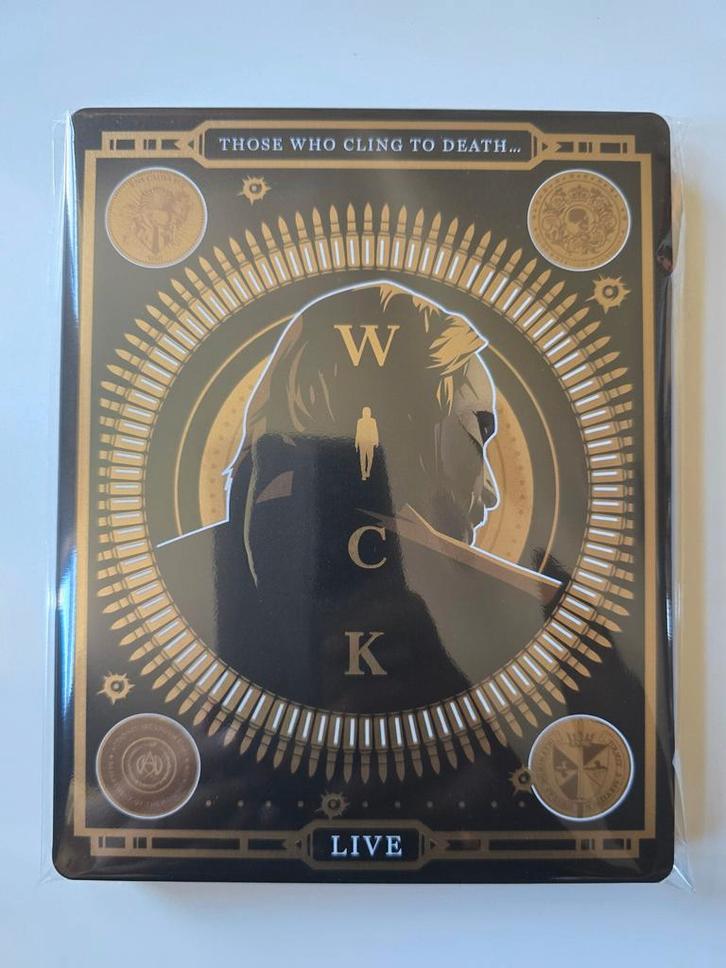 JOHN WICK 4 (STEELBOOK) (BLURAY), Cd's en Dvd's, Blu-ray, Gebruikt, Verzenden