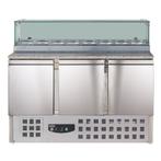 COMBISTEEL PIZZAWERKBANK 3 DEUREN - COMPACT LINE, Verzenden, Nieuw in verpakking