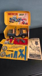 Marusan - Blikken speelgoed - Rare Construction Jeep Mib -