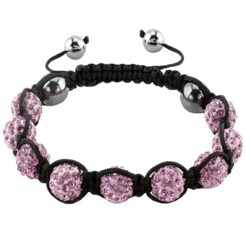 Fako Bijoux® - Armband - Disco Dots - Classic - Roze, Sieraden, Tassen en Uiterlijk, Armbanden, Verzenden