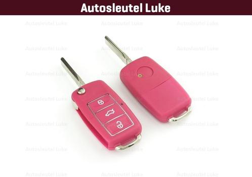 3-knops klapsleutel roze kpb709 voor Volkswagen, Auto-onderdelen, Elektronica en Kabels, Nieuw, Verzenden