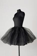 Zwarte Petticoat Rok Tule Tutu Black Swan Steampunk Zwart L, Kleding | Dames, Ophalen of Verzenden, Nieuw, Carnaval, Kleding