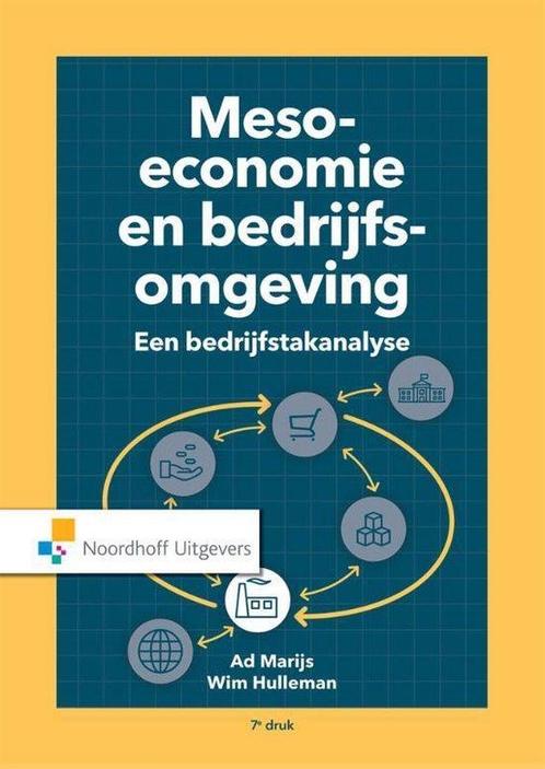 Boek Meso economie en bedrijfsomgeving 9789001900045, Boeken, Economie, Management en Marketing, Zo goed als nieuw, Verzenden