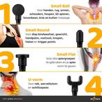 ExCorn Massage Gun - Klop en Vibratiemassage - Massage Gun, Verzenden, Nieuw