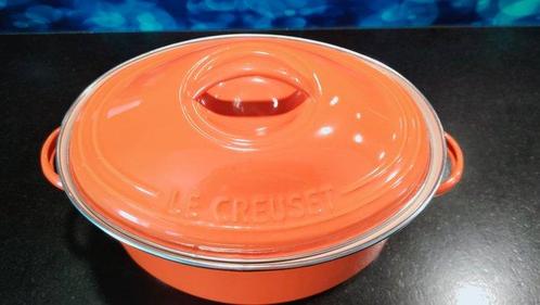 Le Creuset - Braadpan - geëmailleerd staal - emailleerde, Antiek en Kunst, Antiek | Keukenbenodigdheden