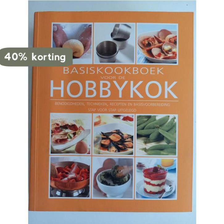 basiskookboek voor de hobbykok - anja de lombaert en Sabine, Boeken, Overige Boeken, Zo goed als nieuw, Verzenden