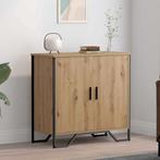 vidaXL Dressoir artisanaal eikenkleurig 78 x 35.5 x 74.5 cm, Verzenden, Nieuw, Overige houtsoorten, Minder dan 50 cm