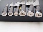 Shinrai Japan - 6 Piece professional knives set - Hammered